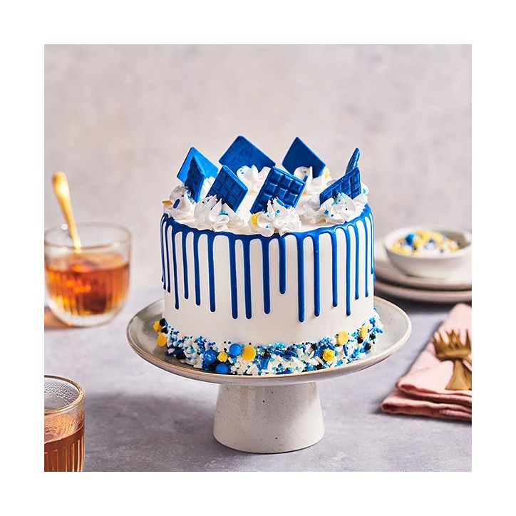 Königsblauer Schokodrip - Cake Drip Royal Blue - Blauer Choco Drip - Royal Blue Cake Drip