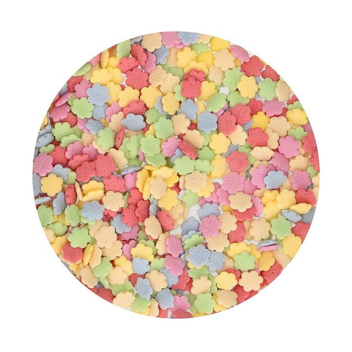 Blossom Cake Decor - Flower Sugar Sprinkles Medley - Spring Flower Sprinkles