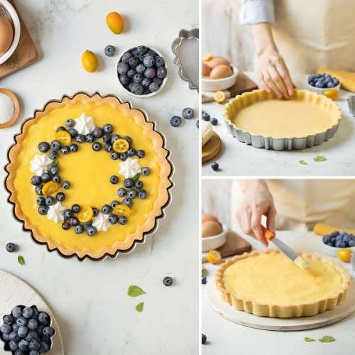 Decora DESIGNLine ROUND Tarte Baking Pan with loose Bottom 25x3cm