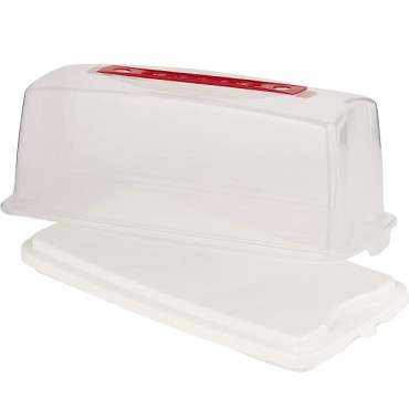 Kuchenbutler - Cake Transportbox - Kastenkuchen Cakecaddy - Cake Butler 37x17x15cm