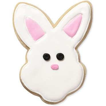 Wilton Grippy Cutter Bunny - Wilton Comfort Grip Bunny Face Cookie Cutter