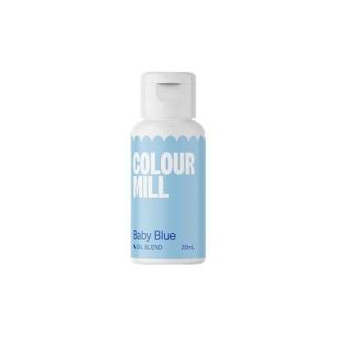 Colour Mill Oil Blend Baby Blue - Kosher Food Colouring - Oil Based Food Colour Babyblue - Colour Mill Switzerland