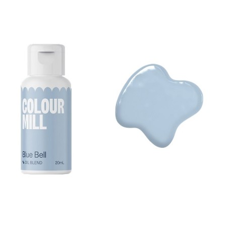 Colour Mill Oil Blend Blue Bell Kosher - CMO20BEL 20ml Blue Bell Oil Based Food Colour - Colour Mill Switzerland