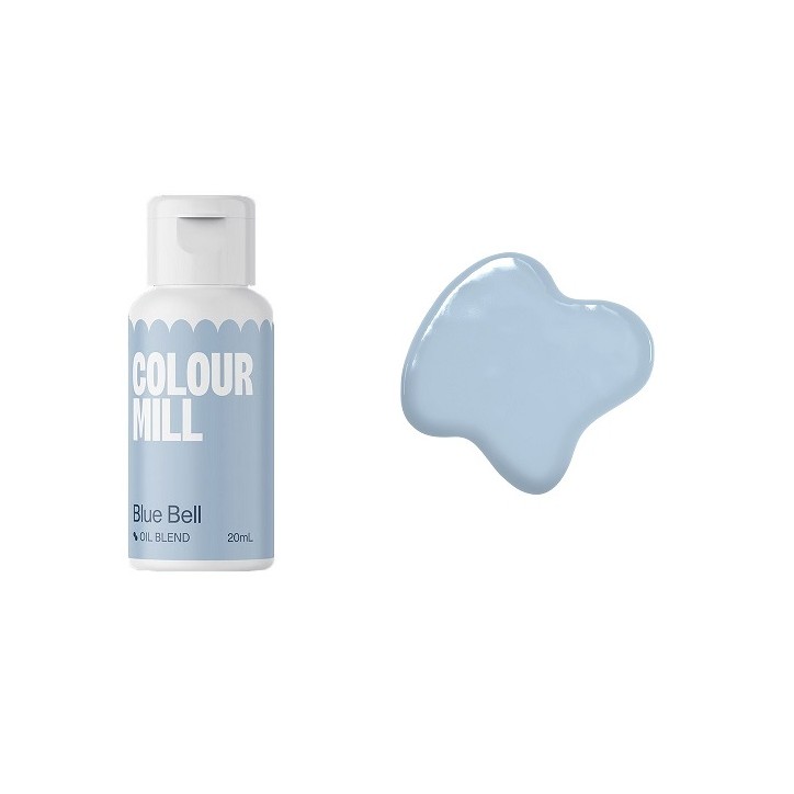 Colour Mill Oil Blend Blue Bell Kosher - CMO20BEL 20ml Blue Bell Oil Based Food Colour - Colour Mill Switzerland