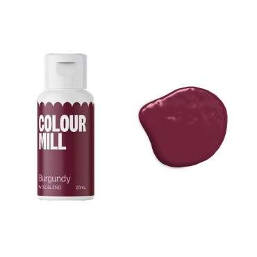 Shop Colour Mill Food Colours - Burgundy Colour Mill Oil Blend 88449333 - Chocolate Food Colouring