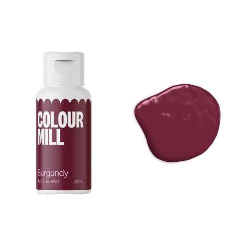 Colour Mill Oil Blend Food Colouring Burgundy 20ml