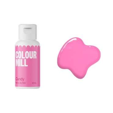 Candy Pink Food Colouring - Colour Mill Oil Blend Candy - Food Colouring Pink - Candy Colour