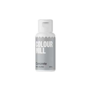 Concrete Food Colouring - Colourmill hue concrete - Beton Grey Oil based Colour Kosher