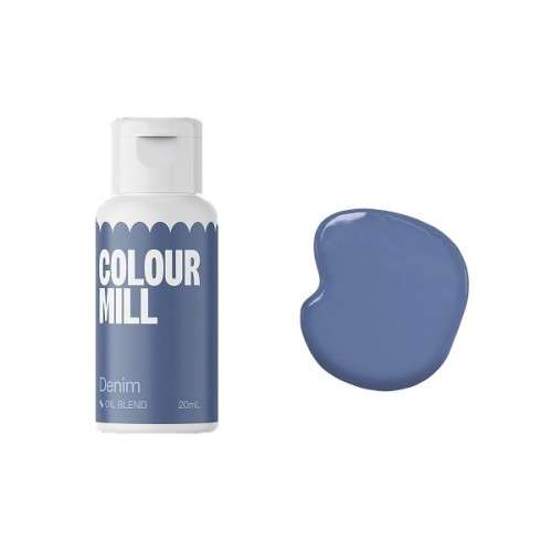 Colour Mill Oil Blend Food Colouring Denim 20ml