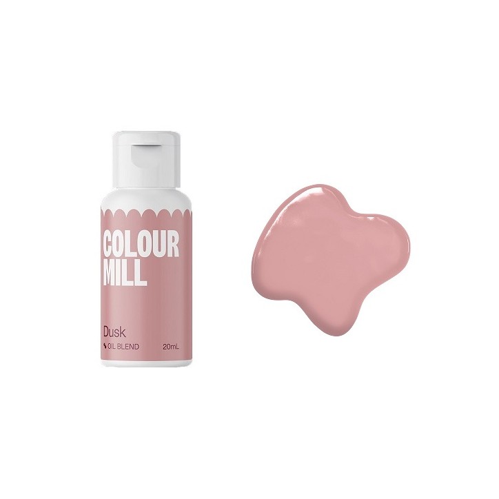 Dusky Pink Food Colouring - Dusk oilbased Colour Kosher - Colour Mill Dusk Oil Blend