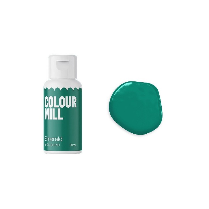 Green Food Colouring - Emerald Colour Mill Oil Blend - Kosher Food Colour Green