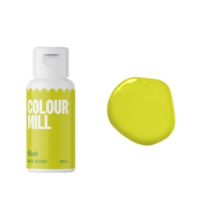 Lebensmittelfarbe KIWI Colour Mill Oil Blend - CMO20KIW ColourMill Farben kaufen - VEGANE Lebensmittelfarbe Kiwigrün