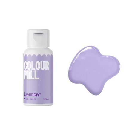 Colour Mill Lavender Oil Blend Food Colouring CMO20LAV- Lilac Food Colour