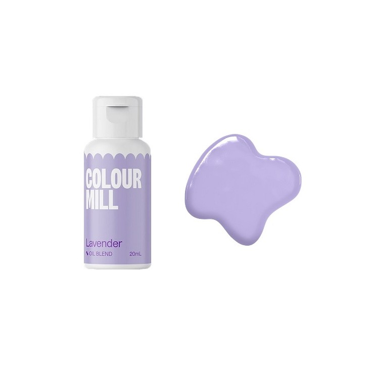 Colour Mill Lavender Oil Blend Food Colouring CMO20LAV- Lilac Food Colour