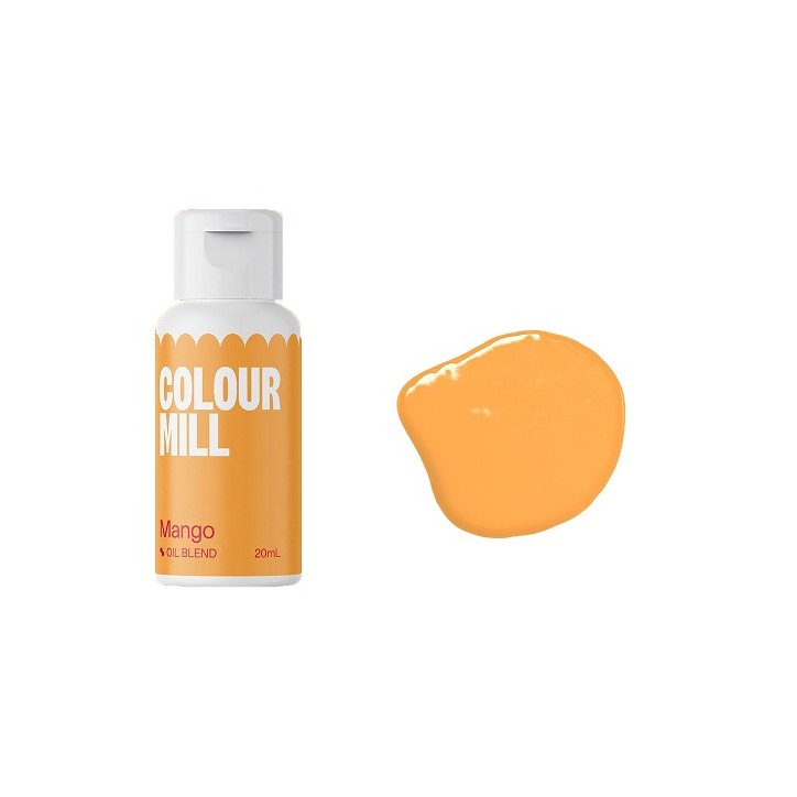 Allergen Free Food Colouring Orange - Mango Oil Blend by Colour Mill - Halal friendly food coloring