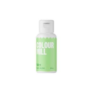 Minzgrüne Lebensmittelfarbe - Schokoladenfarbe Mint - Colour Mill Oil Blend Mintgrün CMO20MNT