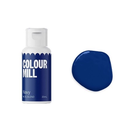 Navy Colour Mill Food Colour Chocolate Colour Navyblue Oilbased Food Colour Kosher & Vegan