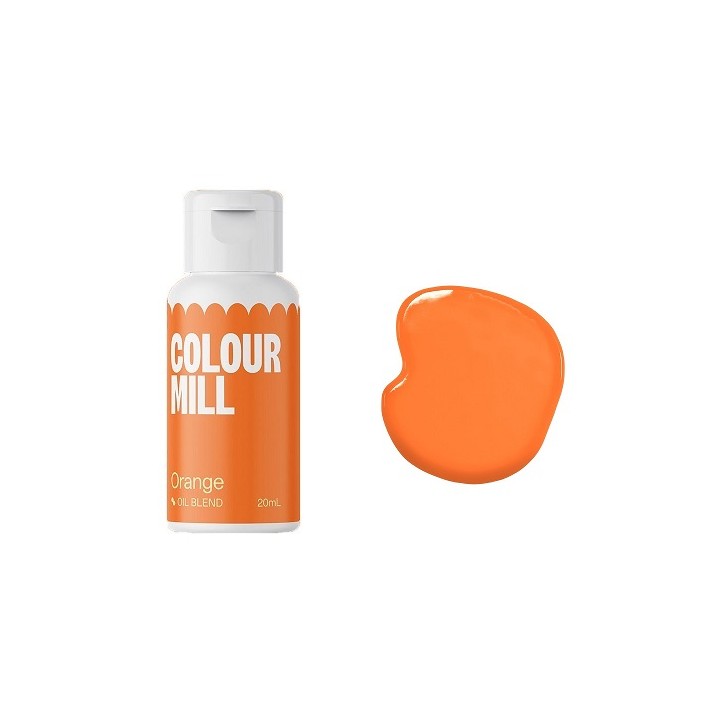 Orange Colour Mill Lebensmittelfarbe Schweiz - Colour Mill Oil Blend Orange - Orange Schokoladenfarbe Koscher