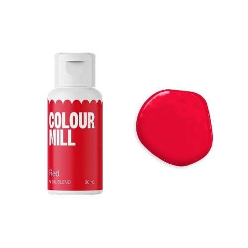 Colour Mill Oil Blend Food Colouring Red 20ml