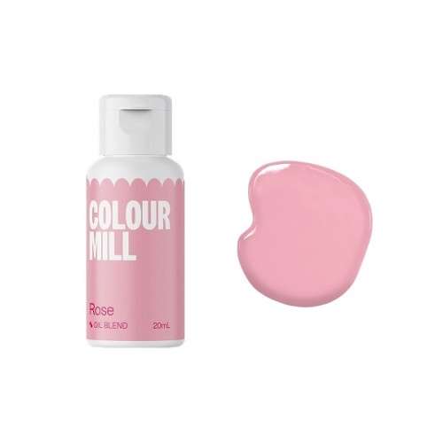 Colour Mill Oil Blend Food Colouring Rose 20ml