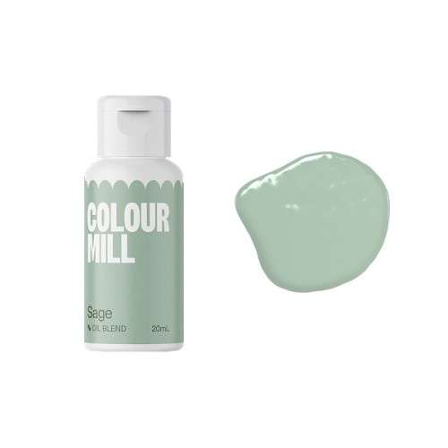 Colour Mill Oil Blend Lebensmittelfarbe Sage 20ml