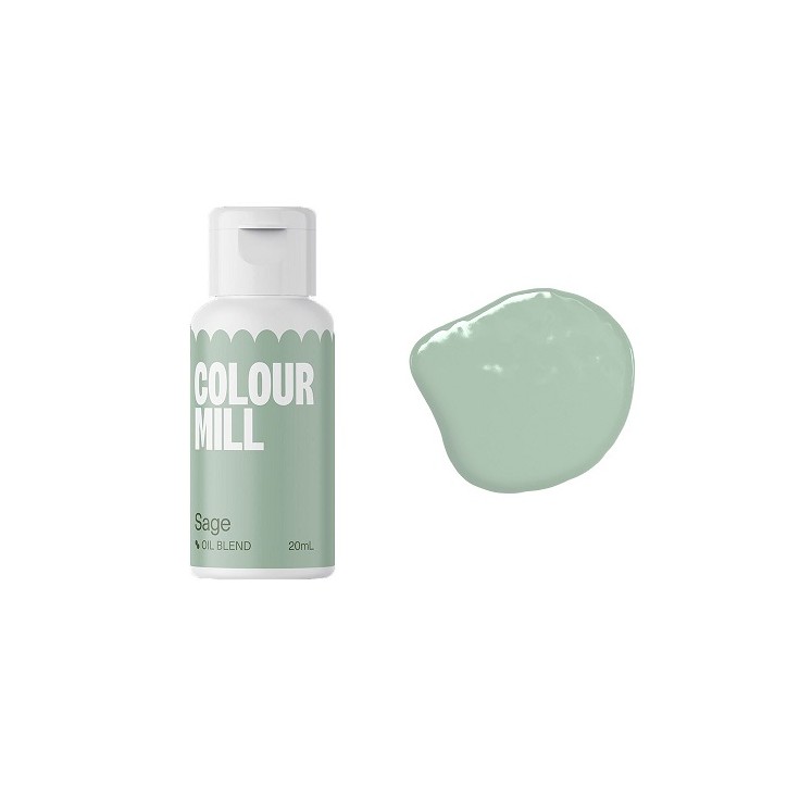 ood Colouring SAGE - Oil based food colour SAGE Colour Mill, Oil Blend Sage Green edible Colour,