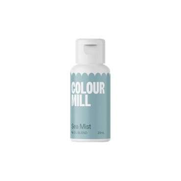 Sea Mist blau-grüne Lebensmittelfarbe - Colourmill Seamist Oilblend - Sea Mist Schokoladenfarbe CMO20SEA