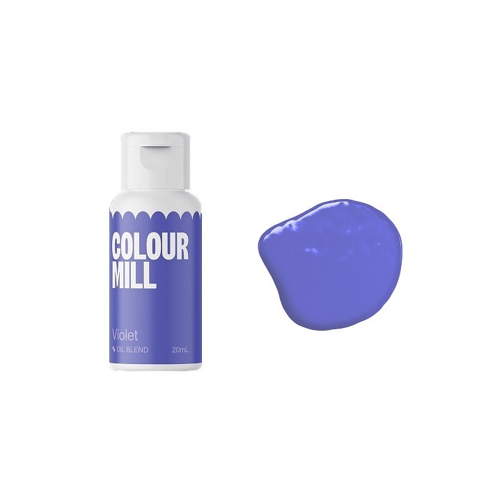 Violet Pigment Food Colouring, Colour Mill Oil Blend Violet, Chocolate Colour, Purple Food Colouring Colour Mill Chocolate Color