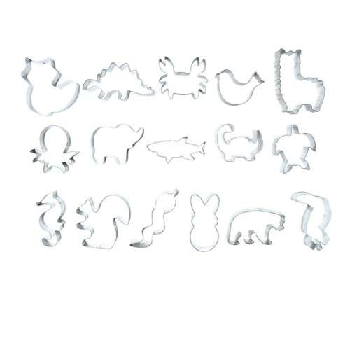 ScrapCooking Wild Cookie Cutter Set, 16 pcs