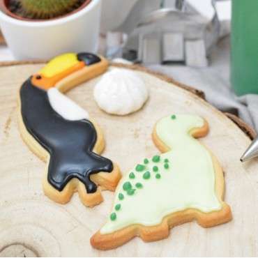 Wildtiere Ausstecherset - ScrapCooking Wild Ausstechformen Set - Tiere Keksausstecher