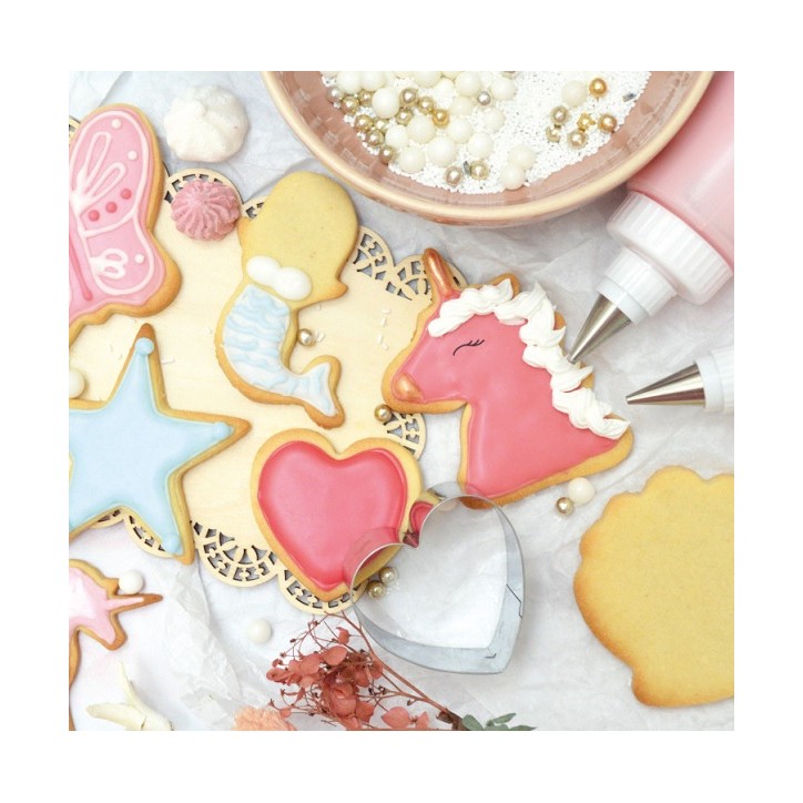 Fairytale Cookie Cutter Set Fairytale themed Cookie Collection Uniforn Rainbow Mermaid Fairy