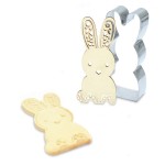 ScrapCooking Cookie Cutter and Embosser Easter Bunny, 10.3x5cm