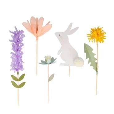 Easter Cake Topper Set 218017 - Easterbunny Topper - Caketopper Easter Brunch