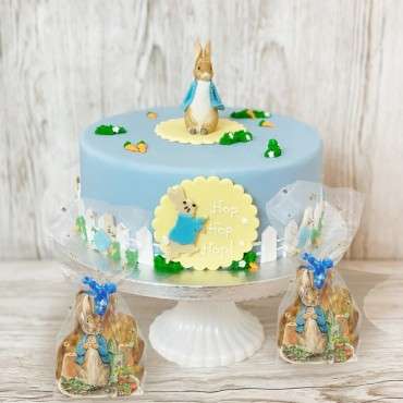 Peter Hase Tortentopper - Ostern Kuchendekoration Peter Rabbit - Tortenaufsatz Hase