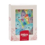 deKora Wafer Paper Butterflies colourful, 87 pcs