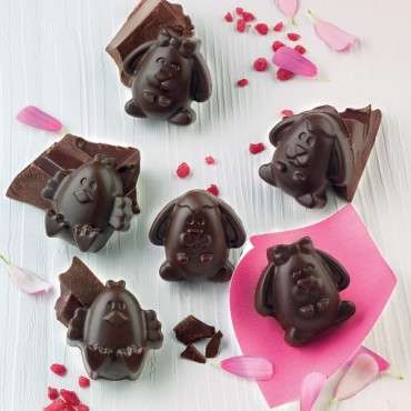 SCG30 Easter Friends Chocolate Mould - Easter Chocolate Mould - Silikomart Easter Friends Choco Mould