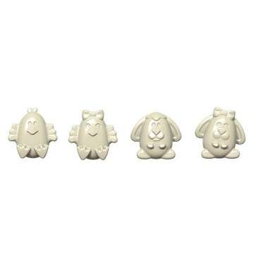 SCG30 Easter Friends Chocolate Mould - Easter Chocolate Mould - Silikomart Easter Friends Choco Mould