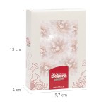 deKora 4.5cm Esspapier Pompom Blumen Weiss, 12 Stück