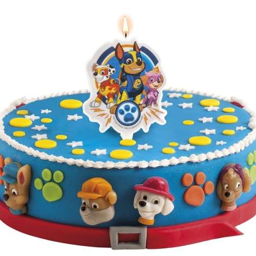 deKora Paw Patrol Party Candle, 1 pcs