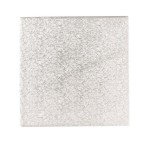 3mm Square Cake Board Silver 15x15cm