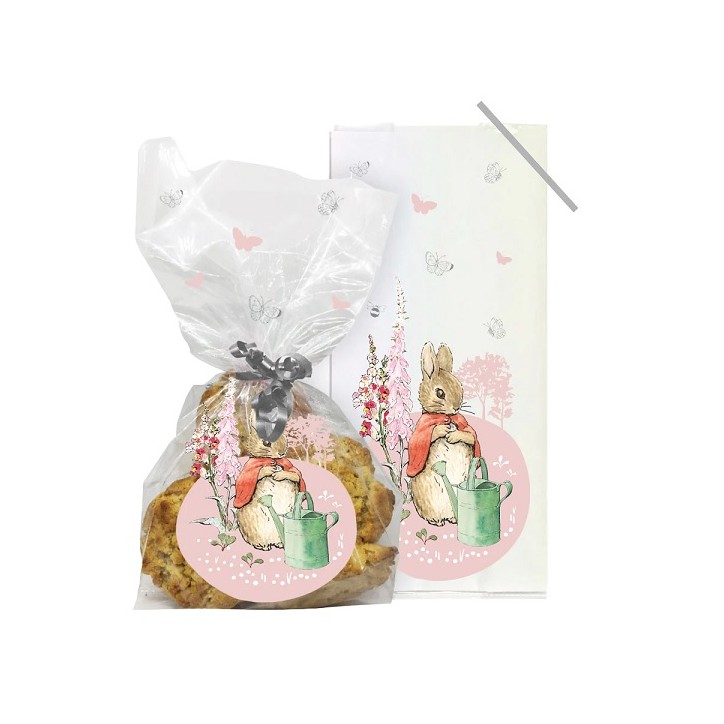 Flopsy Bunny Cello Bags - Easter Peter Rabbit Printed Bags Flopsy Bunny M589