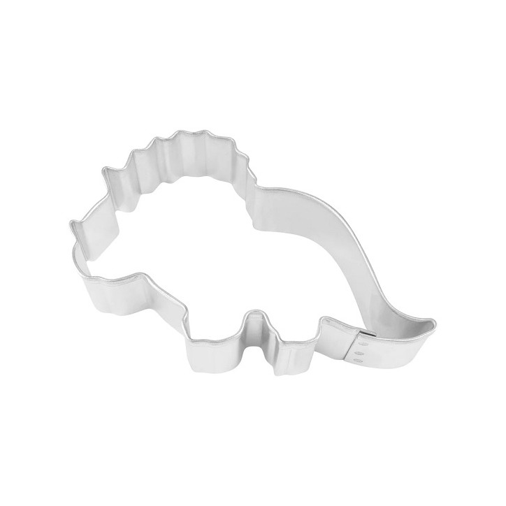 Triceratops Baby Tin-Plated Cookie Cutter K0810 - Dinosaur Cookie Cutter - Triceratops Cookie Cutter