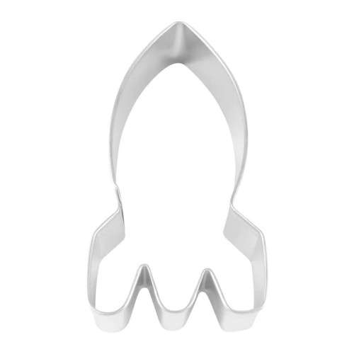 Anniversary House Space Rocket Cookie Cutter, 10.2cm