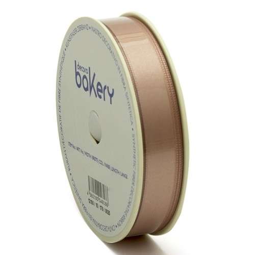 Decora Double Satin Ribbon Mauve, 15mm x 25m