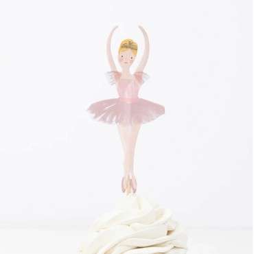 Ballerina Dancer Cupcake Deco Set - Meri Meri Cupcake Kit Ballerina - Dancer Cupcake Topper