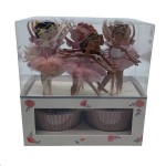 Meri Meri Ballerina Cupcake Deko Set 48-teilig