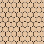 Ambiente Recycled Hexagon Napkins, 20 pcs