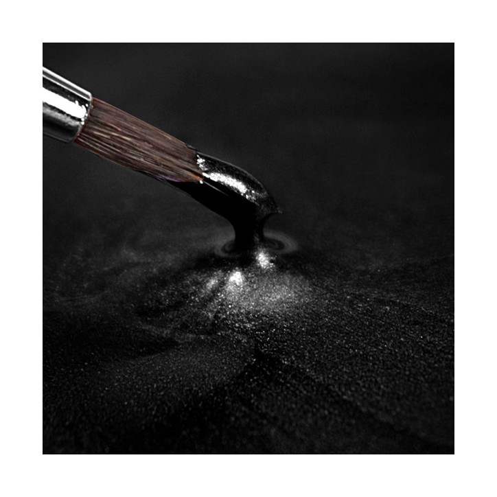 Rainbow Dust Lebensmittelfarbe Paint Metallic Black - Schwarz, 25g