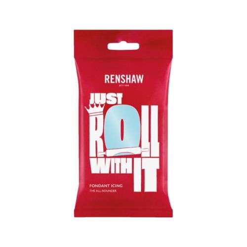 Renshaw Just Roll With It Fondant Icing Duck Egg Blue, 250g