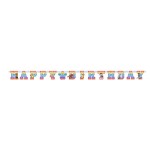 Amscan Paw Patrol Rainbow Happy Birthday Letter Banner 180x15cm